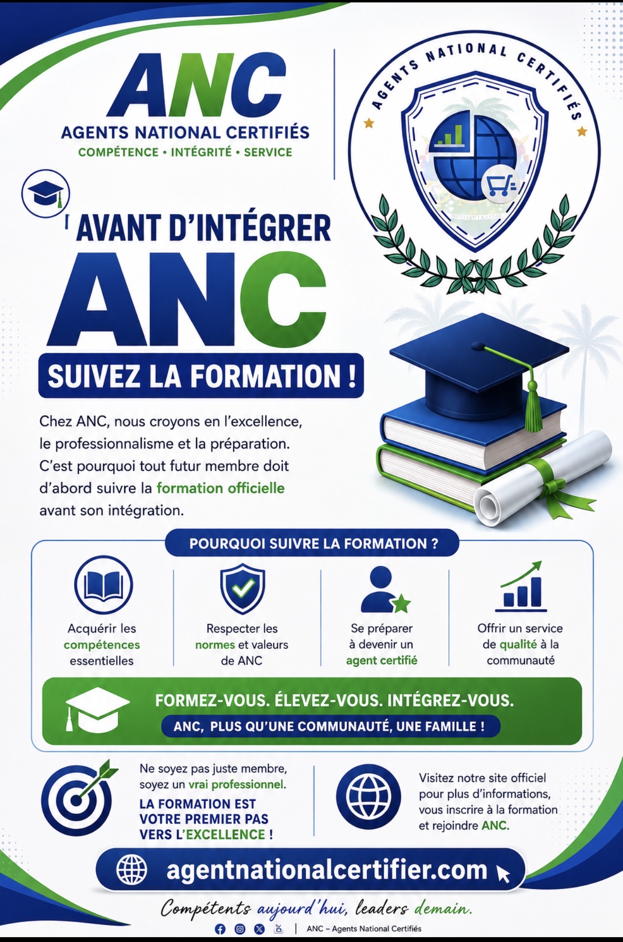 Former avant de devenir un Agent Certifier